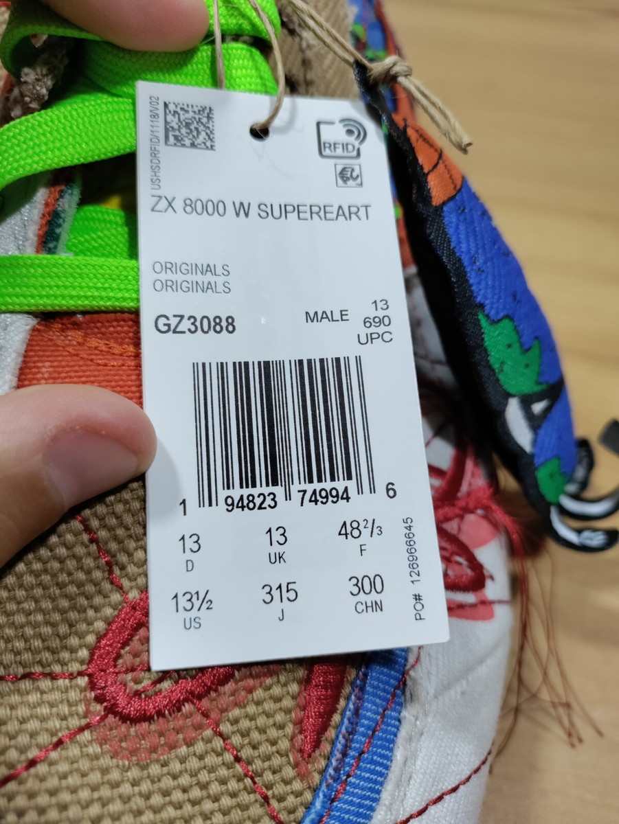 Size 13.5 - Sean Wotherspoon x Adidas ZX 8000 Super Earth