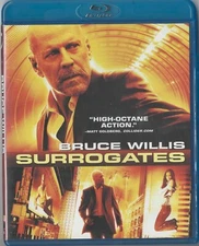 Surrogates Blu-ray Movie Bruce Willis Radha Mitchell Ving Rhames James Cromwell