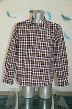 Beautiful Purple Checkered Shirt For Men NAPAPIJRI Size L Excellent Condition