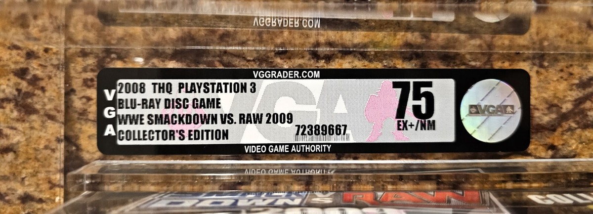 新品未開封　PS3  WWE2009 4点セット販売 WWE SMACKDOWN vs. RAW 2009 w/ECW (PLAYSTATION 3, 2008