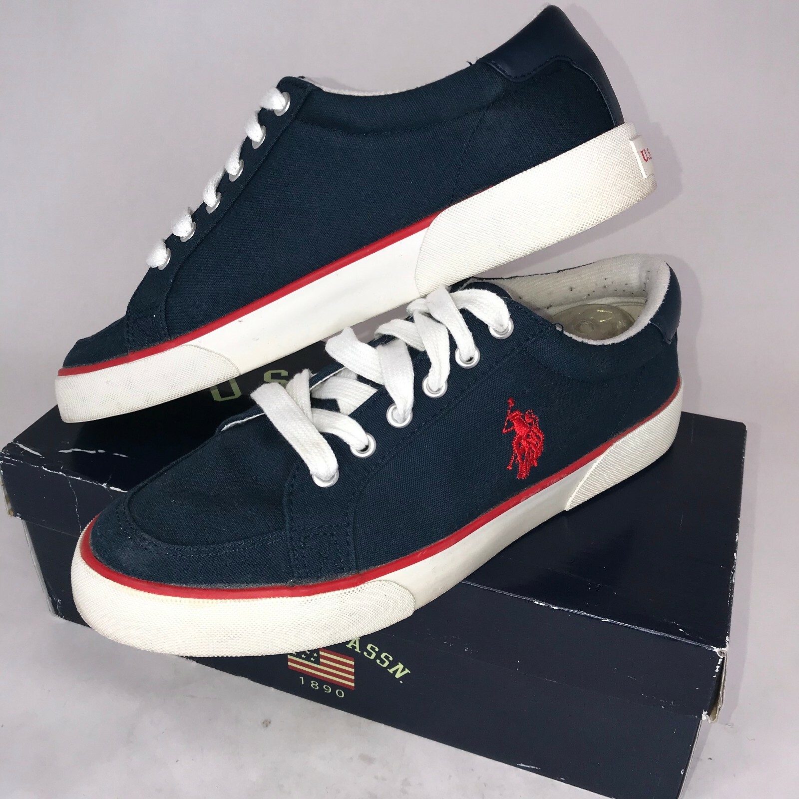 US Polo Assn. Men's Canvas Sneakers 