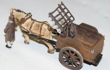 Farm Hay Wagon cart G31 UNPAINTED OO Scale Langley Model Kit 1/76 Vehicle Metal