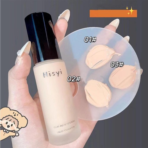 Liquid Foundation - Natural Flaw Coverage, No Powder, Conceals Blemishes - Picture 3 of 26