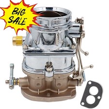 2 Barrel Carburetor For Stromberg 97 3-bolt Flat Head V8 Rat Hot Rod Not Chrome