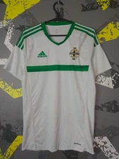 Northern Ireland Away football shirt 2015 - 2017 Adidas AI6625 Mens Size S ig93