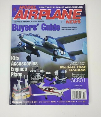 Model Airplane News Magazine  October 1997 Issue Buyers' Guide  AirAGE.