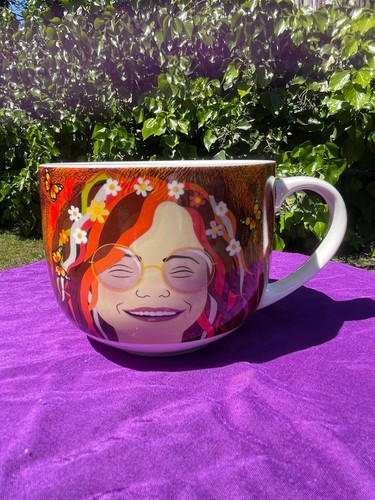 Janis Joplin Iconic Quote Design by Hector Serranno Kikkerland Mug - 第 1/7 張圖片