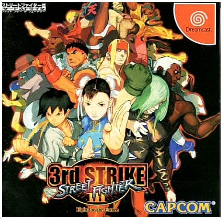 Dreamcast Street Fighter 3rd Strike Japanese Version Very Good GP