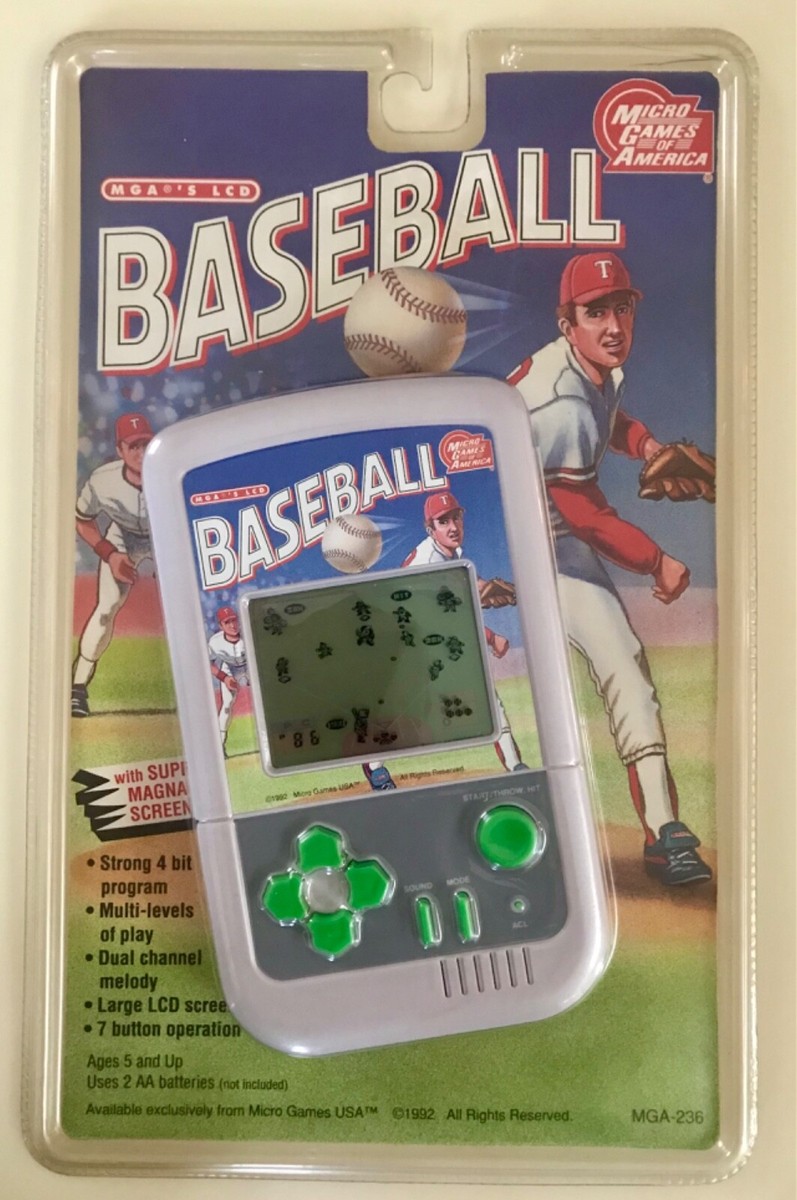 Micro Games of America MGA-LCD 1992 Baseball Handheld Electronic