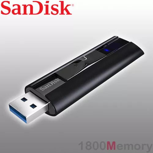 GENUINE SanDisk Extreme Pro USB 3.2 Gen1 Solid State Flash Drive SDCZ880 420MB s
