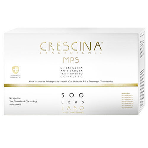 Crescina Transdermic MPS 500 Uomo 10+10 Fiale - Kit Completo Originale