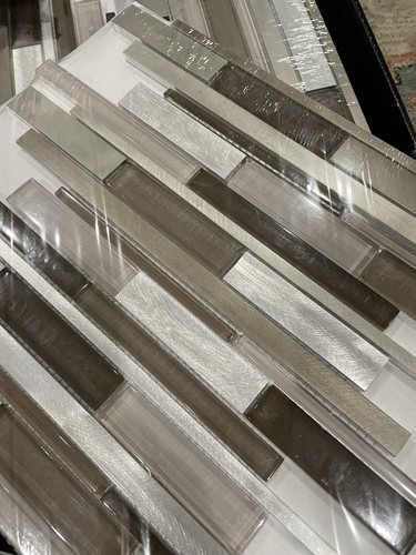 10X SHeets Madison Ave Interlocking Tile Kitchen Backsplash Art Decor Bath Wal - 第 11/17 張圖片