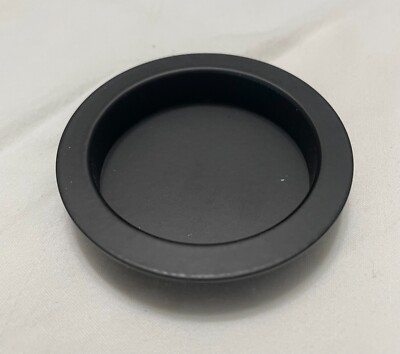 Flushed Hadles for Sliding Doors BONAITI Matt Black Passage Set 