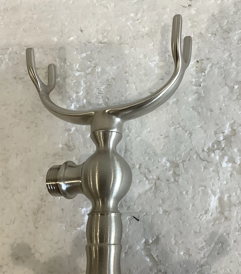 Newport 黄铜浴缸填料带洗手机缎面镍暴露 934/15S C2 — 第 4/4 张图片