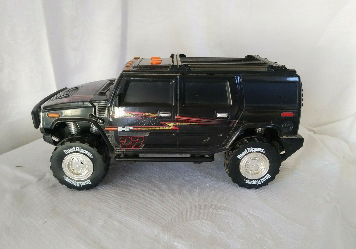 Road Rippers Hummer H2 Lights Sounds Black Car SUV Toy State | eBay