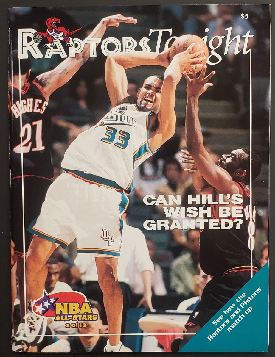 1999 Air Canada Centre NBA Program Toronto Raptors vs Detroit