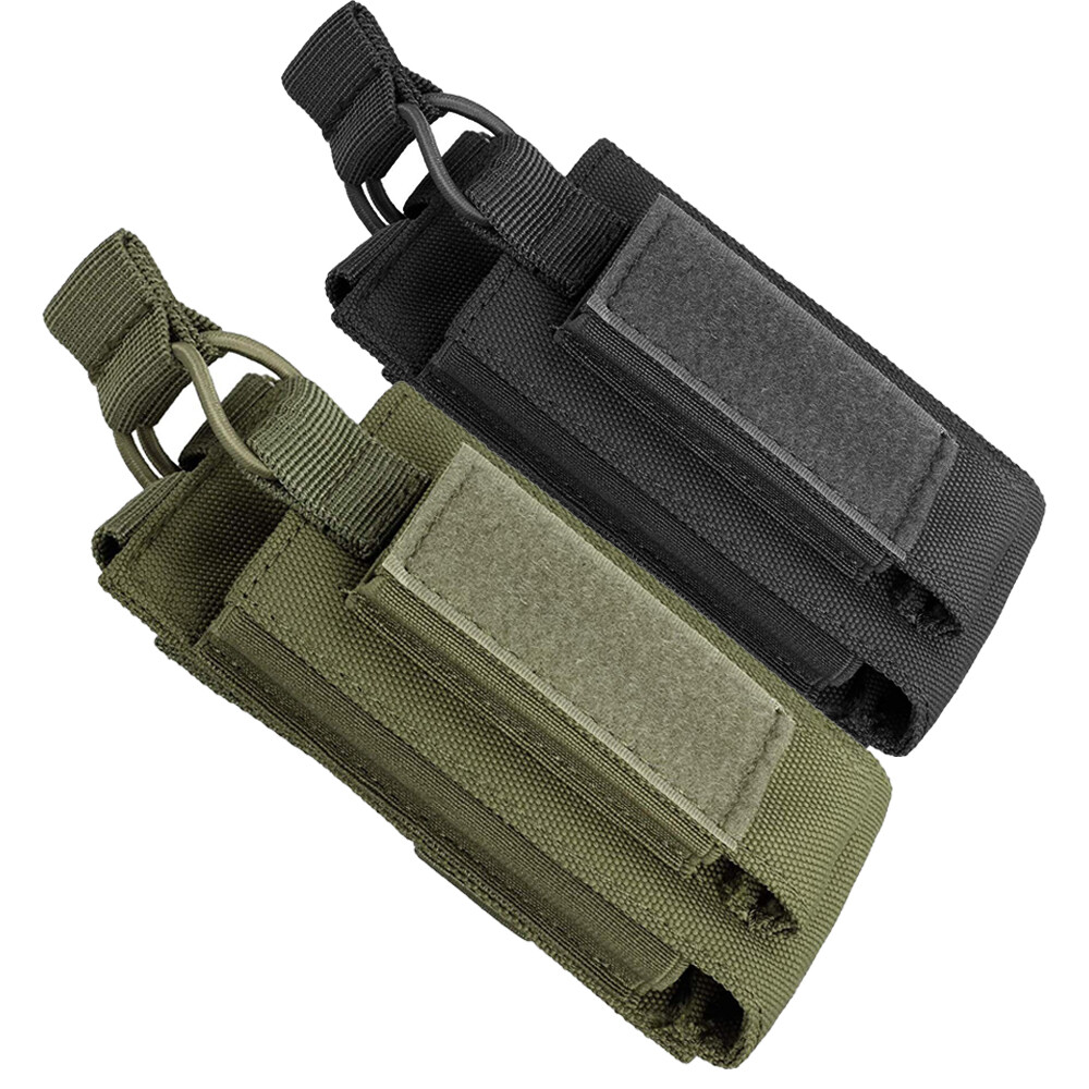Open-Top Single Molle Mag Pouch for 5.56mm 9mm Rifle Pistol Mag Holder Carrier-image