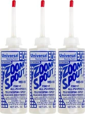 3 Bottles Machine Lubricant Sewing Machine Oil Non Toxic 4Oz With Flexible Spout