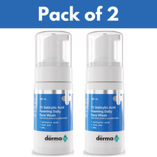 The Derma Co 1 Salicylic Acid Foaming Face Wash with Zinc PCA PHA 100ml
