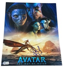 Zoe Saldana Signed Autograph 11x14 Photo Avatar: The Way of Water Poster Beckett