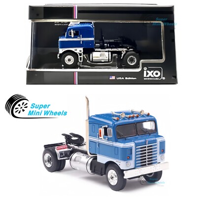 IXO Models 1:64 1950 Kenworth Bullnose Semi Truck   Blue