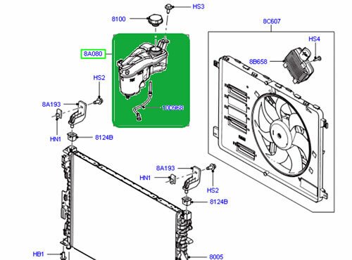 Land rover lr004080
