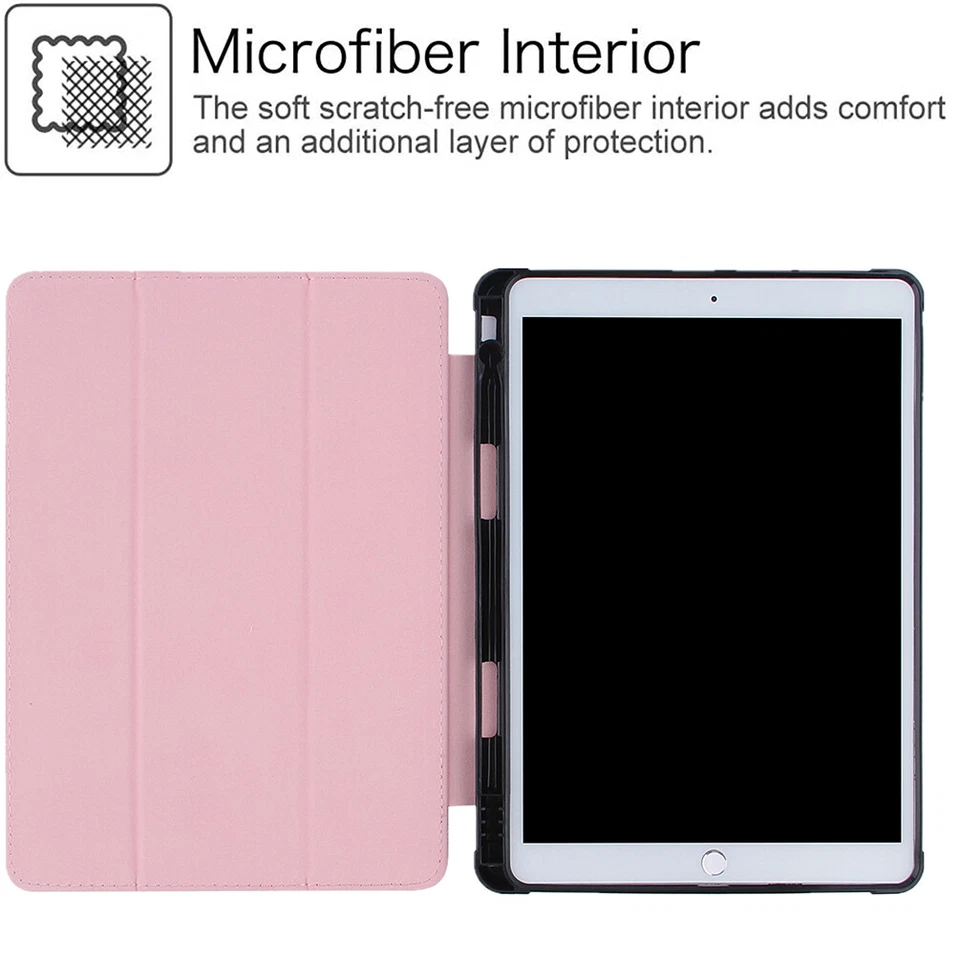 For iPad 5th 6th 7th 8th 9th Gen Mini 1st 2nd 3rd 4th 5th Gen Stand Case Cover - Image 4 of 4