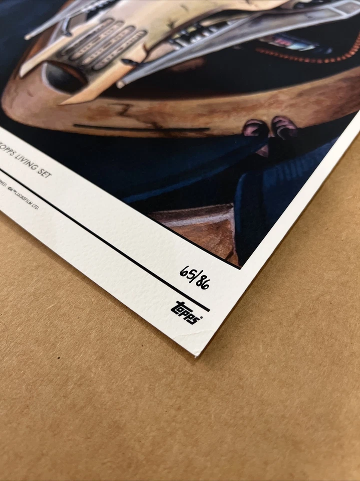 TOPPS 2020 STAR WARS GENERAL GRIEVOUS #65of86 RARE Living Fine Art Print 10x14 - Image 3 of 3