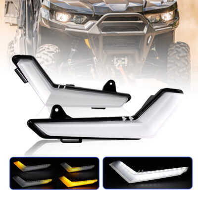 UTV LED Turn Signal Light DRL for Can-Am Defender Max 2020+ /Comman-der Max 21+