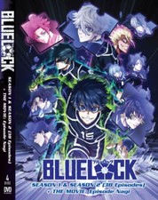 ANIME DVD BLUELOCK SEASON 1-2 VOL.1-38 END  MOVIE ENGLISH DUBBED REGION ALL