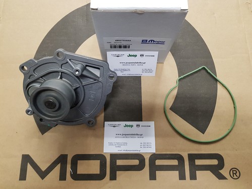 Water Pump for Jeep Wrangler 2.8CRD 2007-2018 New OEM Mopar 68027359AA  - Picture 1 of 2