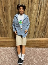 Ken Doll 1996 Mattel Cool Shavin KEN Color Change Beard Brunette 15469