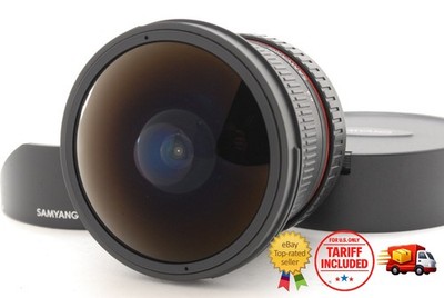 [Almost Unused] Samyang 8mm f3.5 UMC CS II Fisheye Lens Canon EF Mount Japan