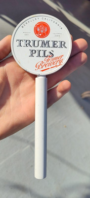 Trumer Brewery Trumer Pils Pilsner Beer Tap Handle 8  Tall