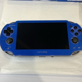 Mint SONY Playstation PS Vita PCH-1100 Console Sapphire Blue