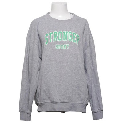 Stronger, Sweatshirt, Größe: L, Grau, Baumwolle/Viskose, Print, Sweat #lnk