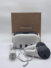 Auriculares VR Meta Quest 3 512 GB blancos con caja de controladores cargador usados