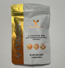 VitalHealth V-ITADOL Glucosamine MSM Sarsapar...
