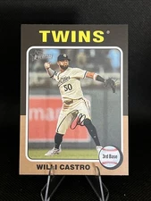 2024 Topps Heritage High Number – #608 Willi Castro – Minnesota Twins