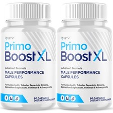  2 Pack Primo Boost XL Advanced Male Pills PrimoBoost XL Supplement 120 Capsule