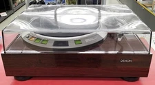 Denon DP-67L Quartz Lock Direct Drive Turntable Vintage with S-Shaped Arm