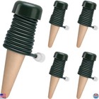 BYDOLL Self-Watering Terracotta Plant Stakes - 5 Pack Automatic Watering Spikes
