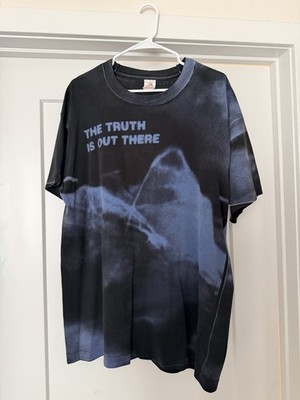 1994 stanley desantis x files shirt  the Truth Is Out There  Aop Vintage 90s XL