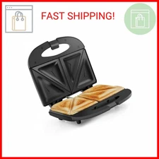 Maxi-Matic Sandwich Panini Maker: Grilled Cheese, Tuna Melt, Omelets - Non-Stick