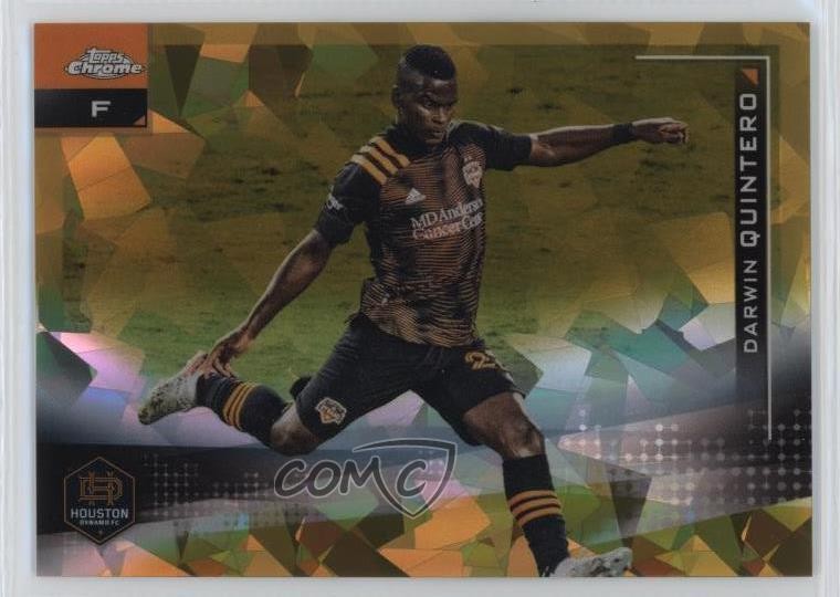2021 Topps Chrome MLS Sapphire Gold 28/50 Darwin Quintero #27 p6a