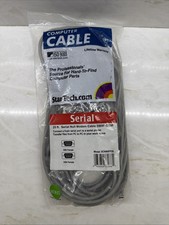 StarTech.com 25ft RS232 Serial Null Modem Cable - Null modem cable - DB-9 F 