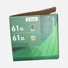 Premium Office Supplies 61XL Compatible Ink 2 Pack Black/Tri-Color HP
