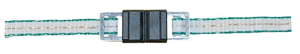 Rutland Electric Fence, Litzclip Tape Connector 20mm, pack of 5, 488001