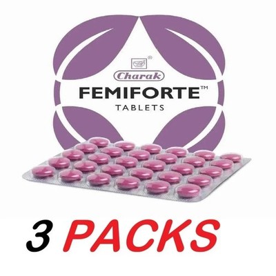 3 x Charak Femiforte Tabletten für weibliche Gesundheit & hormonelles Gleichg...