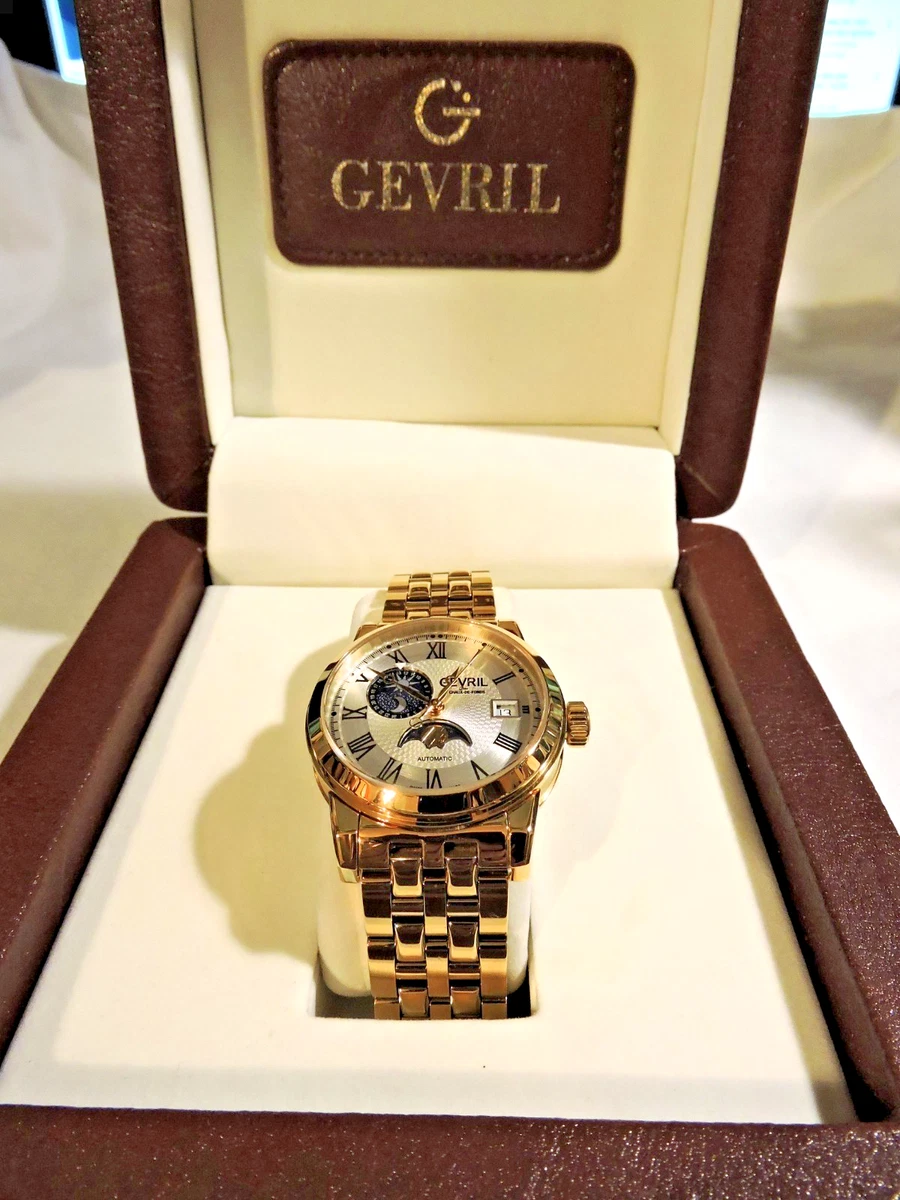 Gevril 50 m (5 ATM) Water Resistance Wristwatches for sale  display picture 1